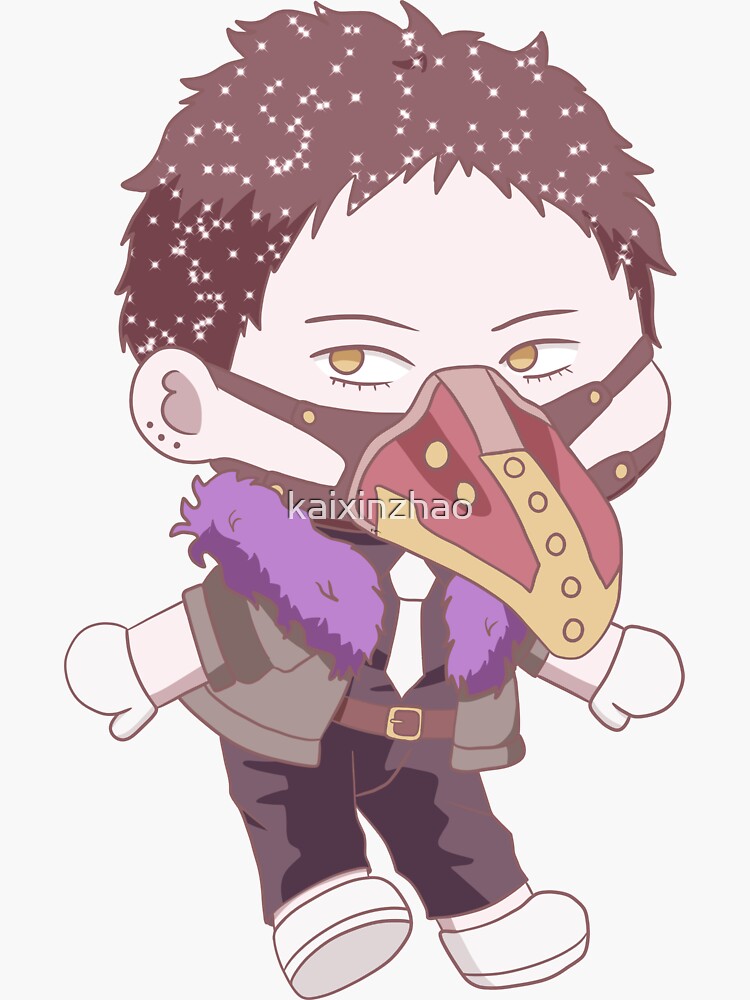 Chibi Overhaul Kai Chisaki Bnha Sticker For Sale By Kaixinzhao