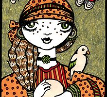 Cathy (Crystal Ball Reader) by Anita Inverarity