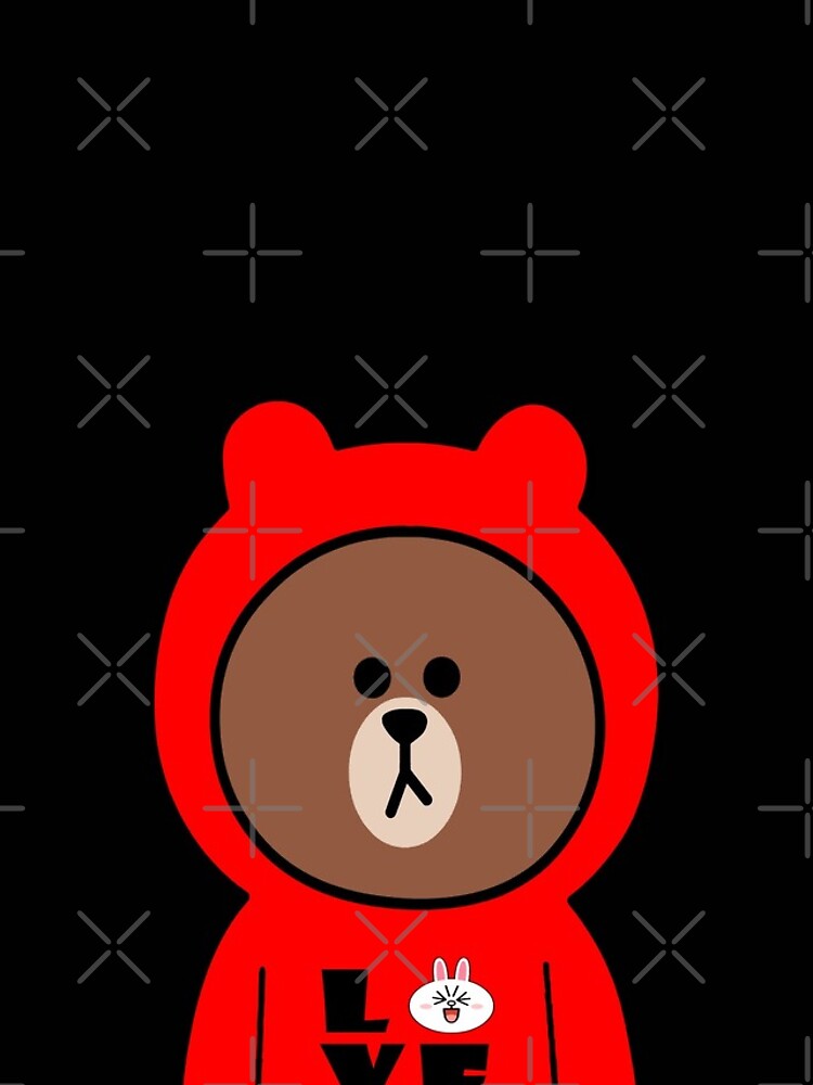 Brown Bear Cony Bunny Rabbit I Love Cony Iphone Case For Sale By