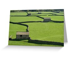Gunnerside Barns - The Yorkshire Dales Greeting Card