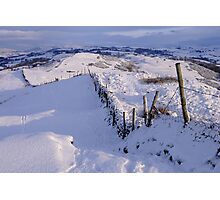 Winter on The Helm Photographic Print