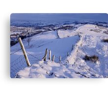 Winter Morning - The Helm, Cumbria Canvas Print