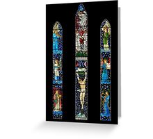 East Window, St James Church, Staveley, Cumbria Greeting Card