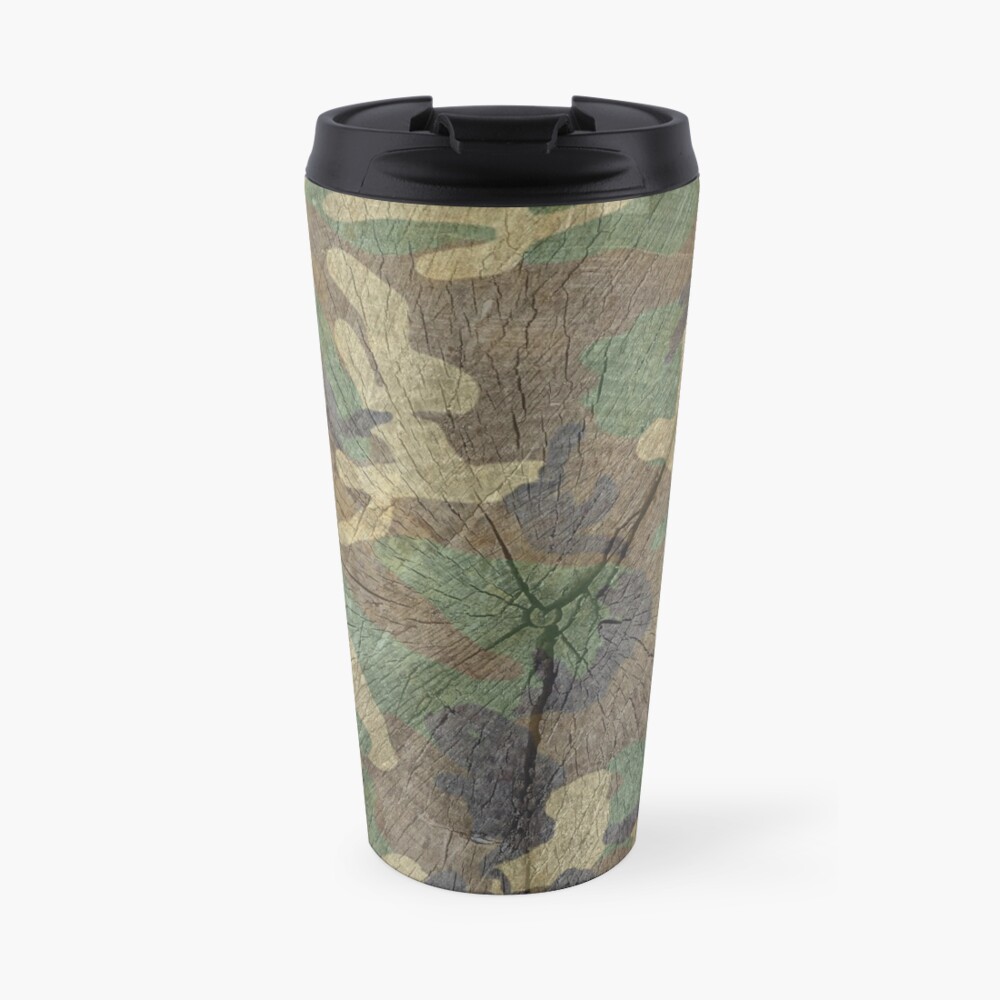 Camouflage Camo Pattern Travel Coffee Mug For Sale By CreativeTwins