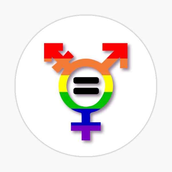 Rainbow Lgbt Logo Sticker For Sale By Corrochdesigns Redbubble