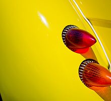 White walls, bullets, canary yellow classic by Norman Repacholi