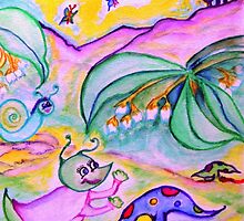 Little Miss Cricket by Helena Bebirian