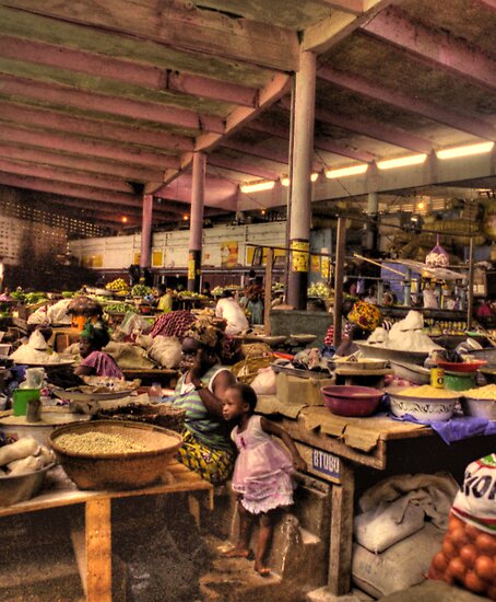 Market in Guinea