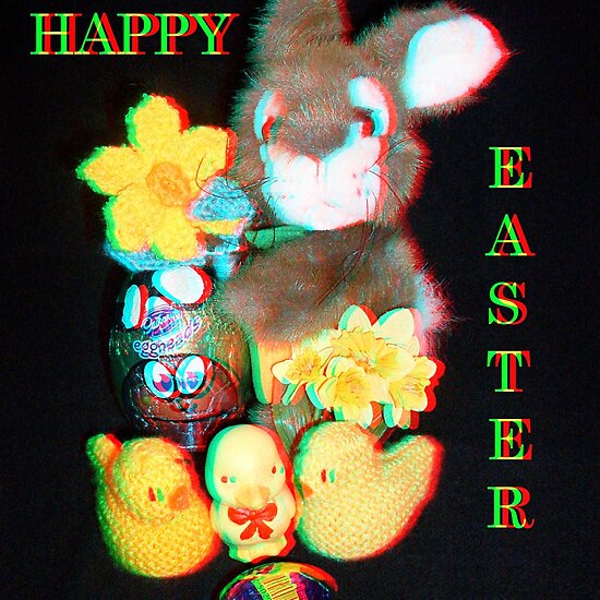 happy easter bunny pictures. 3D Happy Easter Bunny and