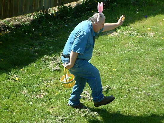 funny bunny pics. Funny Bunny Man Easter Card