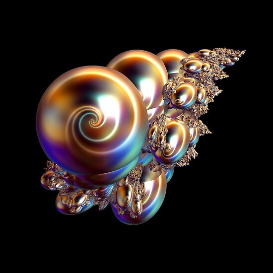 Golden Pearly Shells