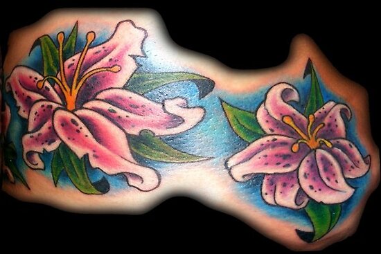 flower tattoo hip. Flower Tattoo On My Hip by