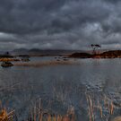 Rannoch Moor: Pending Rain by Mark White