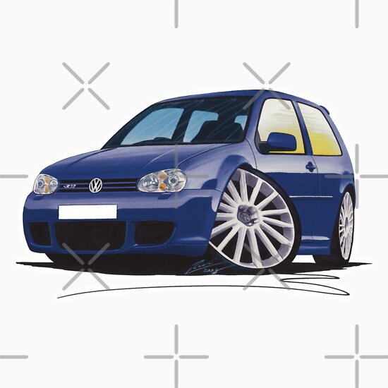 Vw Golf Mk4 R32. VW Golf (Mk4) R32 Blue