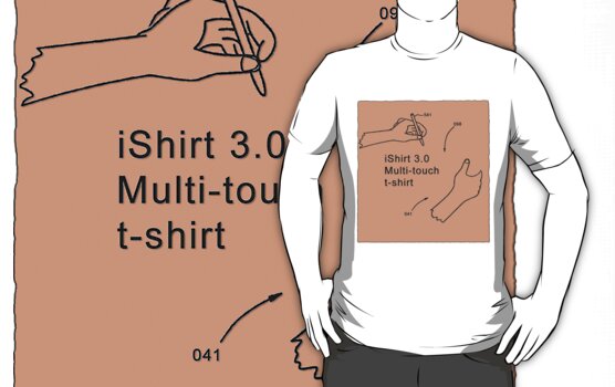 the Itouch multitouch t-shirt