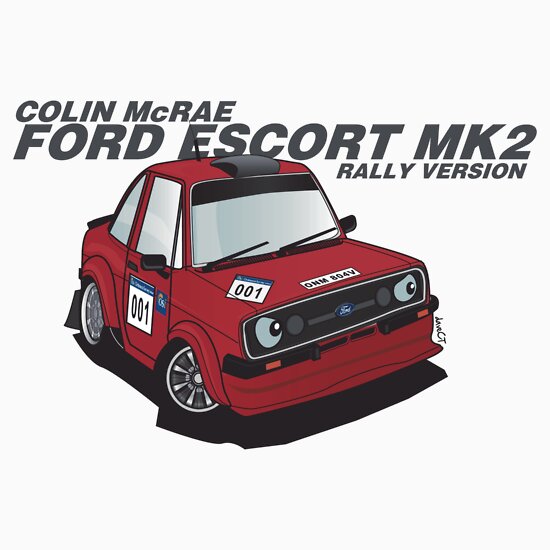 Ford Escort Mk2 Rally Car. Ford Escort MK2 rally