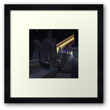 Cyberonia" Framed Prints by AlienVisitor | RedBubble