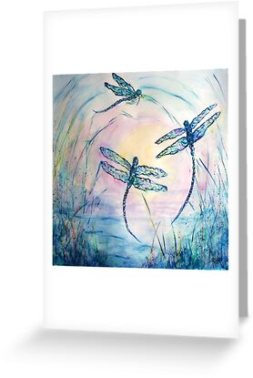 Painting Of Dragonflies