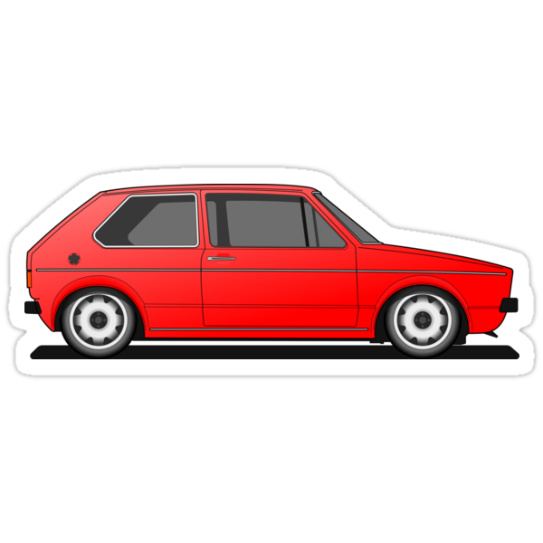 Volkswagen Golf Mk1 Red by Volkswagen Guy