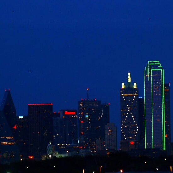 Dallas+texas+skyline