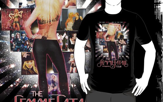 britney spears femme fatale deluxe. Tshirt: Britney Spears: Femme