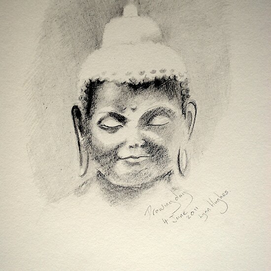 Pictures For Drawing. A Buddha for Drawing day by