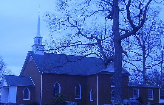 Antioch Baptist Church, Timberlake, NC by Thomas Josiah Chappelle