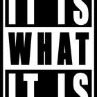 Itiswhatitis