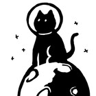 cat-on-the-moon