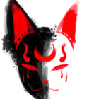PaintedFoxMask