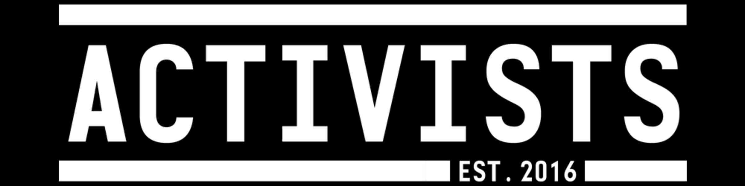 Redbubble banner for @Activists