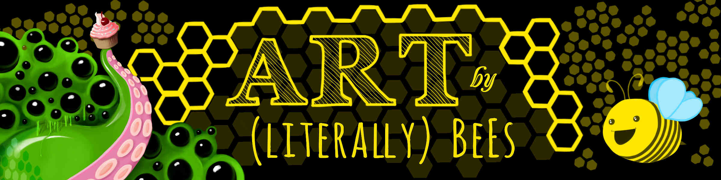 Redbubble banner for @Bees