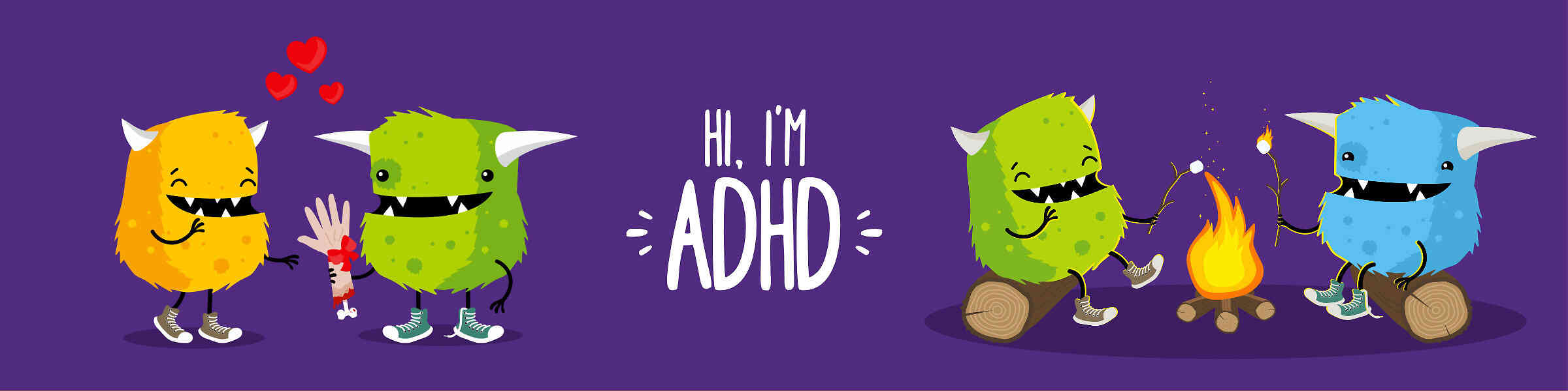 Redbubble banner for @ADHD