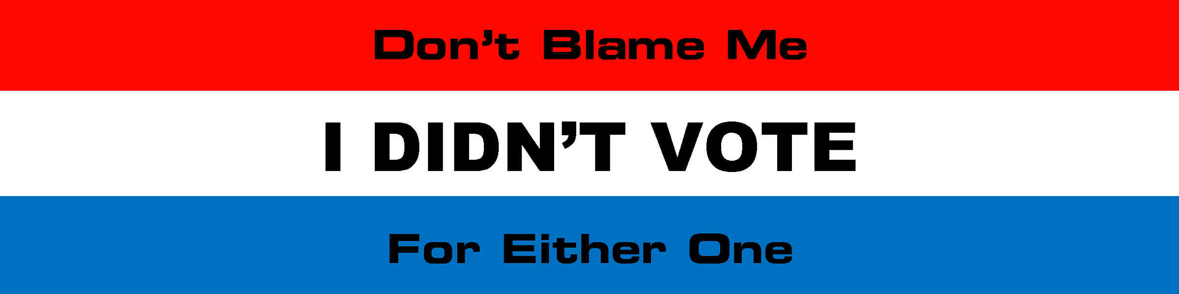 Redbubble banner for @political