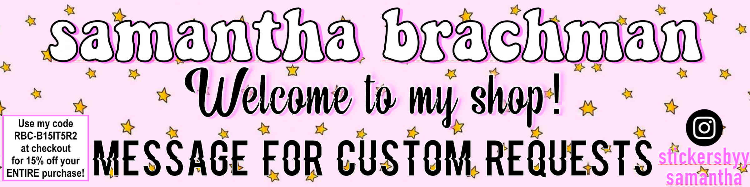 Artist shop banner image