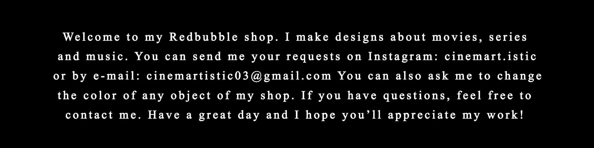 Artist shop banner image