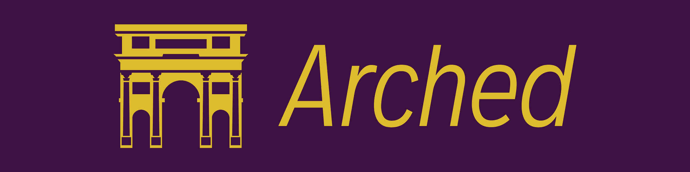 Redbubble banner for @Arched