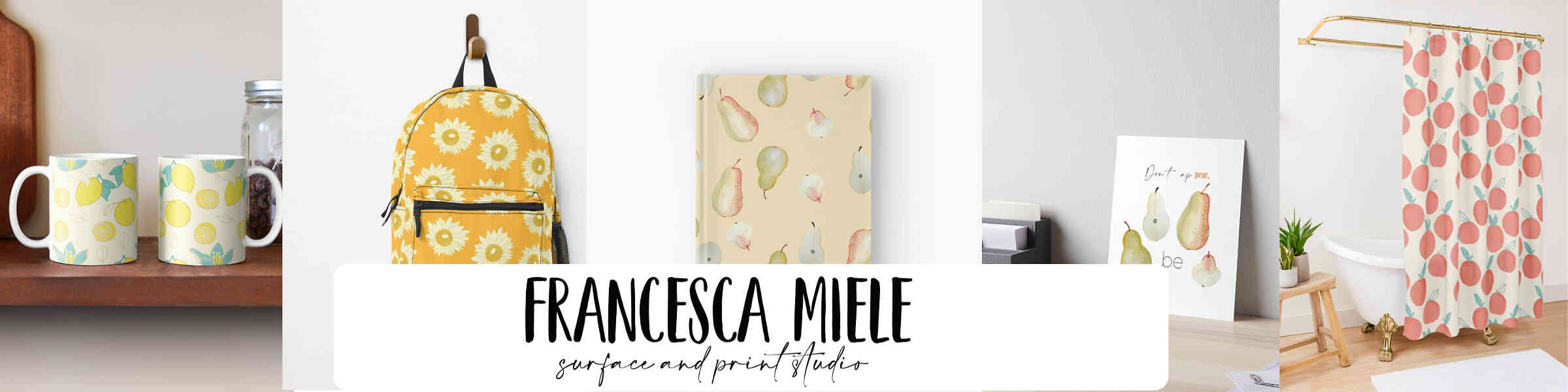Redbubble banner for @honeymoons