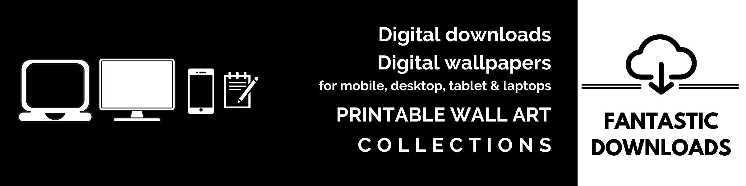 Redbubble banner for @downloads