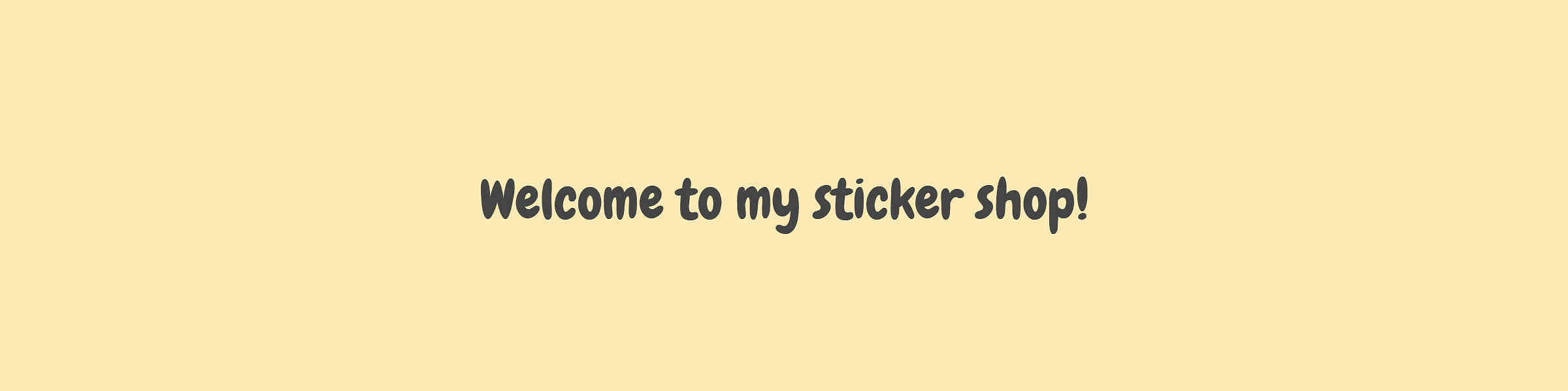 Artist shop banner image
