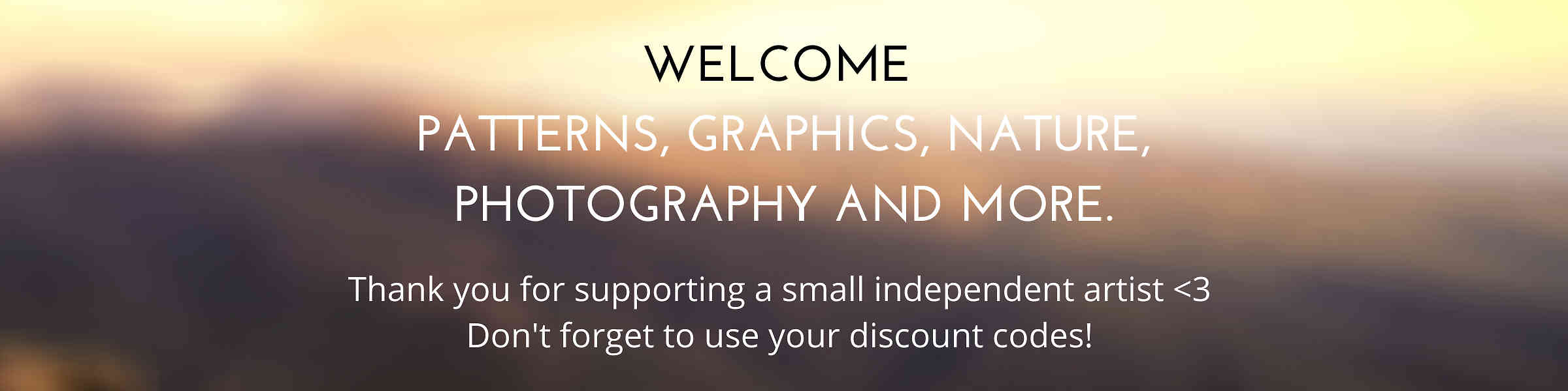 Artist shop banner image