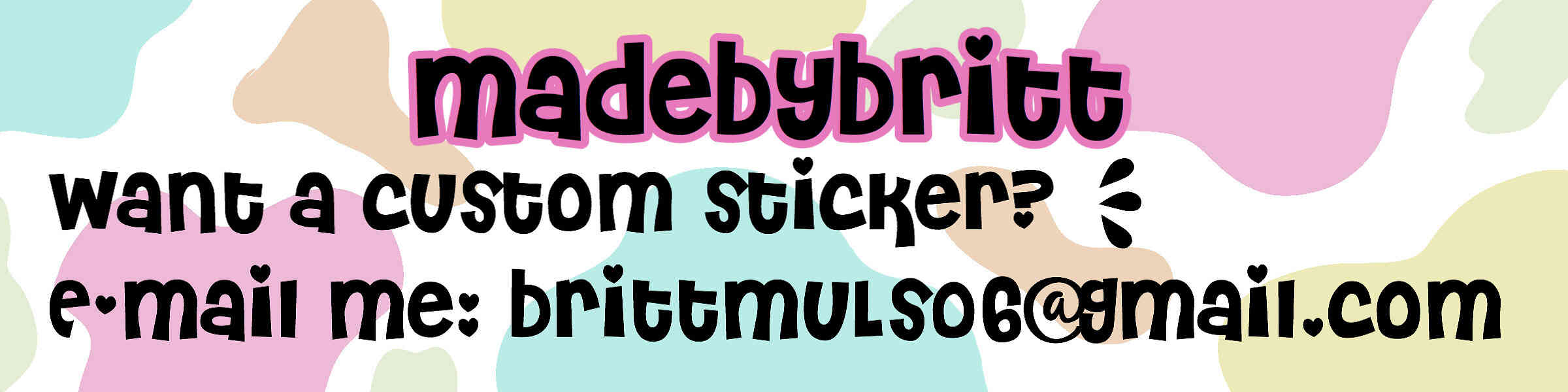 Artist shop banner image
