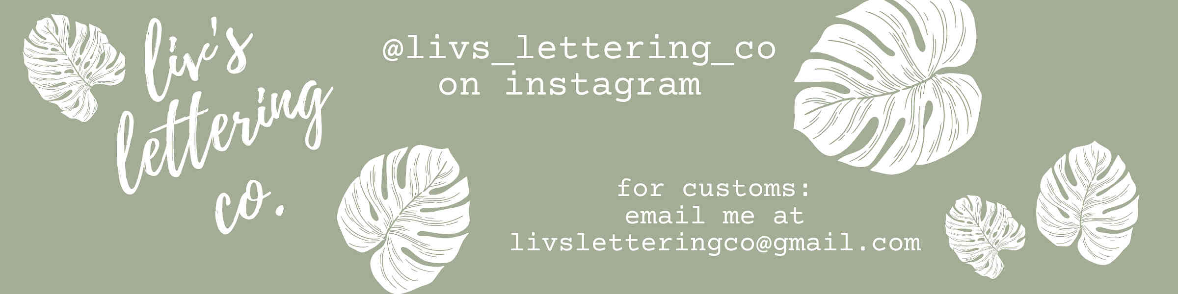 Liv's Lettering Co. Shop | Redbubble