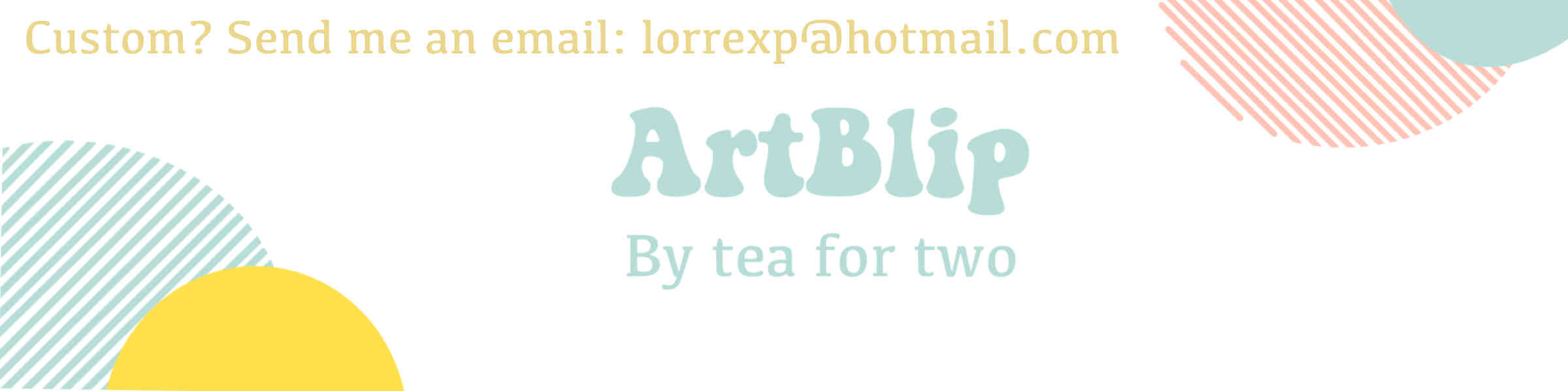 Artist shop banner image