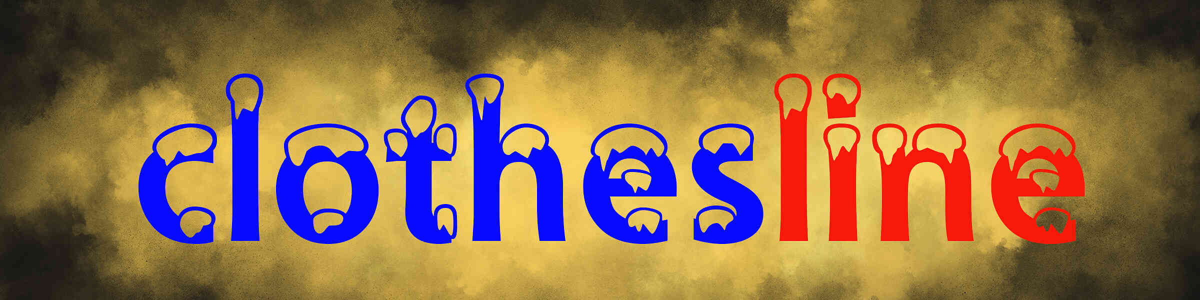 Redbubble banner for @clothesline
