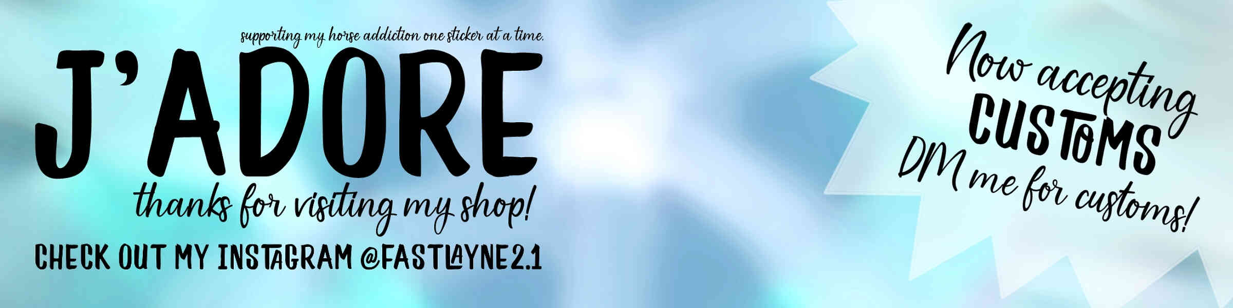 Artist shop banner image
