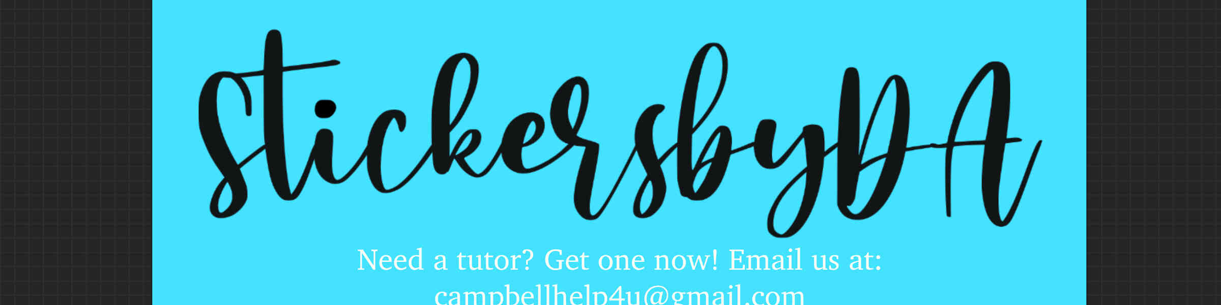 Artist shop banner image