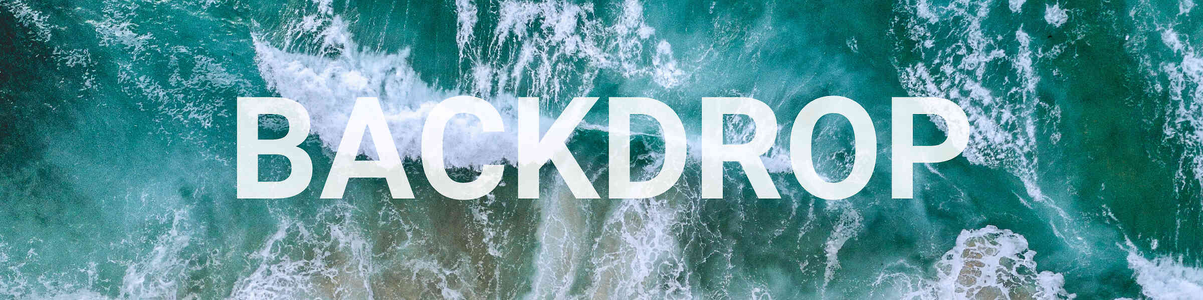 Redbubble banner for @Backdrop