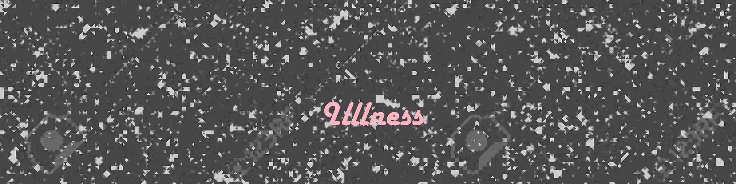 Redbubble banner for @illness
