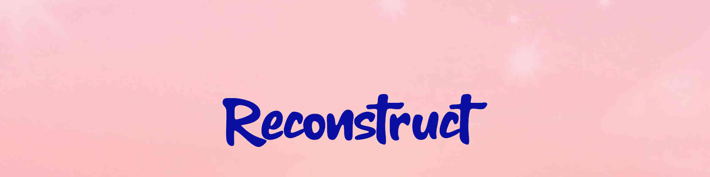 Redbubble banner for @Reconstruct